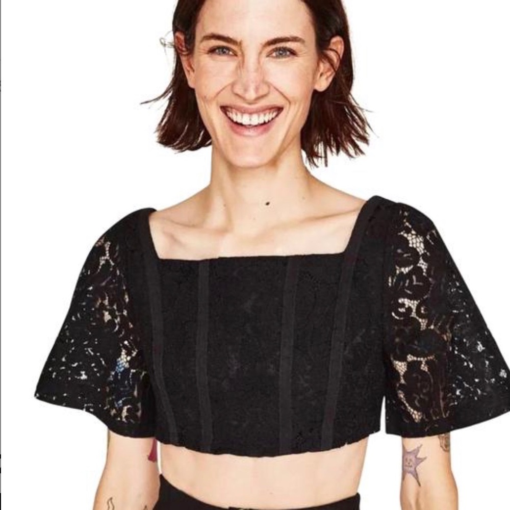 Zara crop top